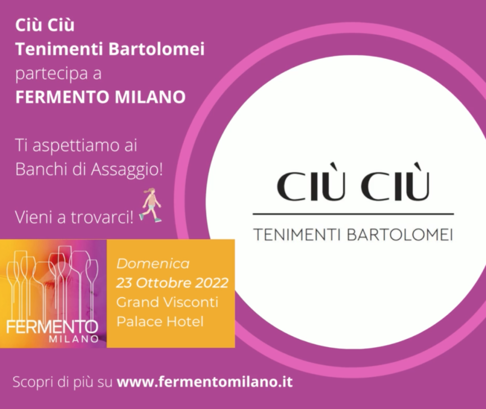 evento Fermento Milano - Ciù Ciù Tenimenti